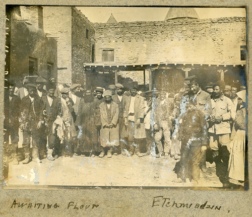 Awaiting flour at Etchmiadzin