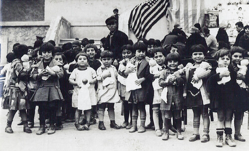 The distribution of the St. Louis dolls, Syra, 8 March 1928