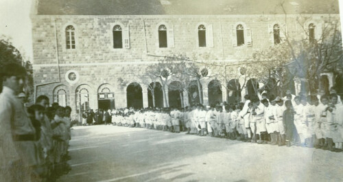 Six hundred and fifty children remain at Antoura. c. 1919–1920.