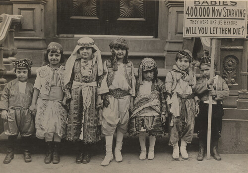 Great drive for funds for Armenian refugees starts.