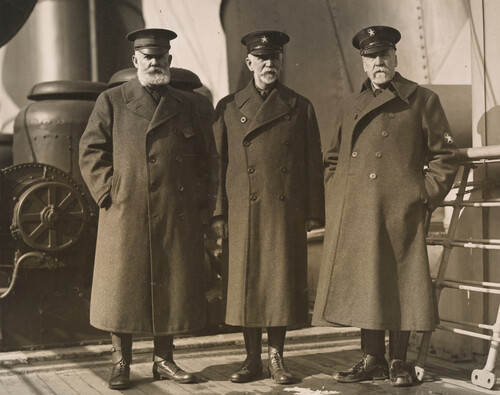 Sailing on the Mauretania for relief of the Near East