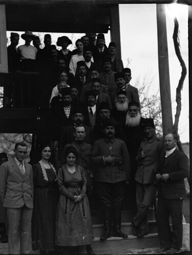 NER workers, Armenian clergy, and Turkish officials, Marash