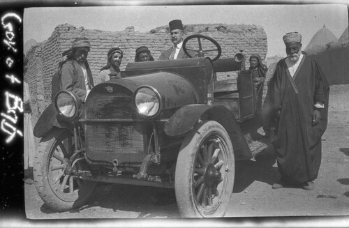 NER automobile with local residents
