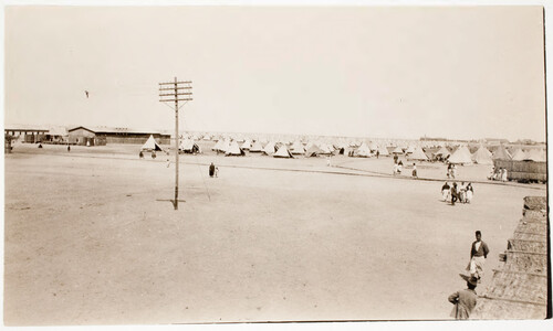 Armenian refugee camp, Port Fouad, facing Port Said