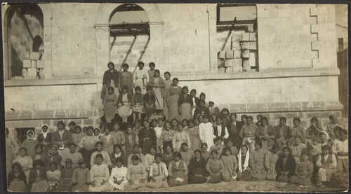 One hundred girls rescued from Turkish harems, Aintab