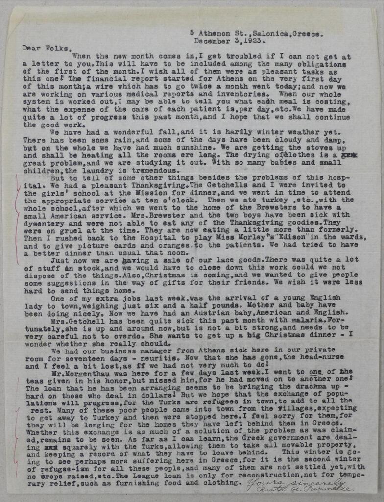 Morgenthau, the League loan & the exchange, Dec 1923