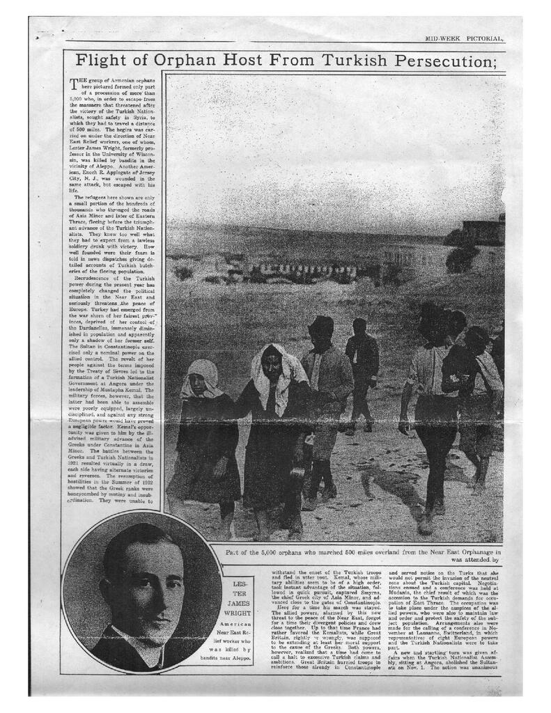 Death of Lester James Wright (NY Times, 1922)