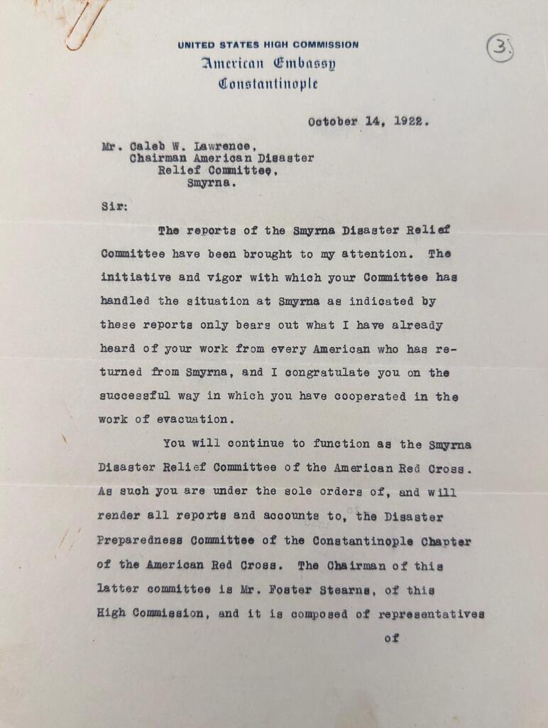 Bristol's charter constituting the SDRC, Oct 14, 1922