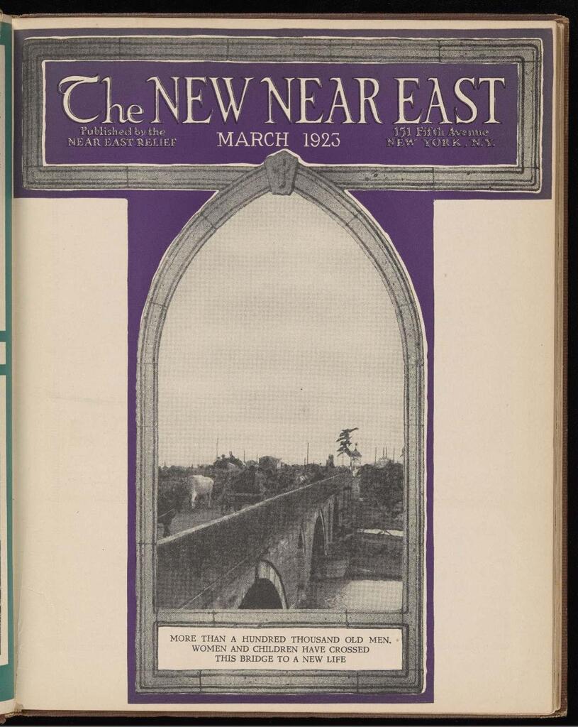 NER reassesses its work after mass evacuation. New Near East, Mar 1923.